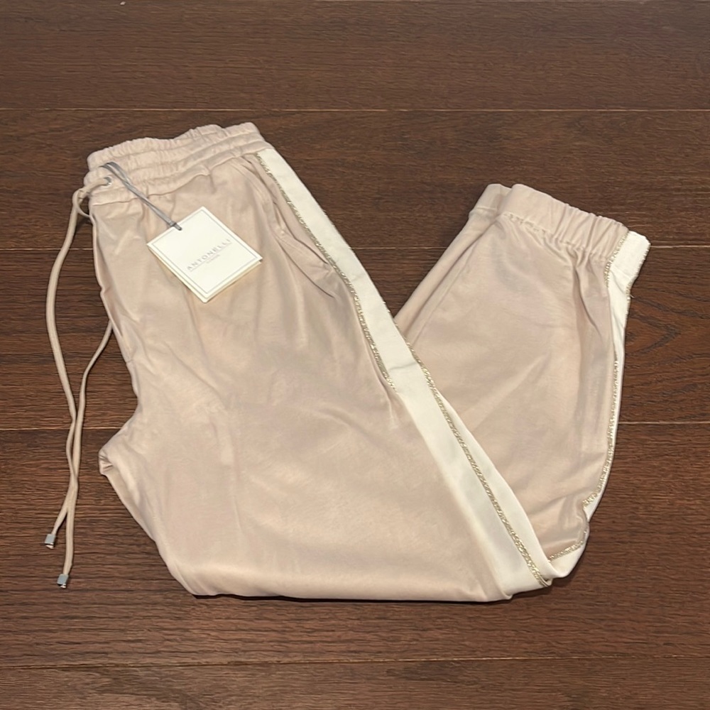 Nwt Antonelli Beige Dress Pants Size 40 / 4